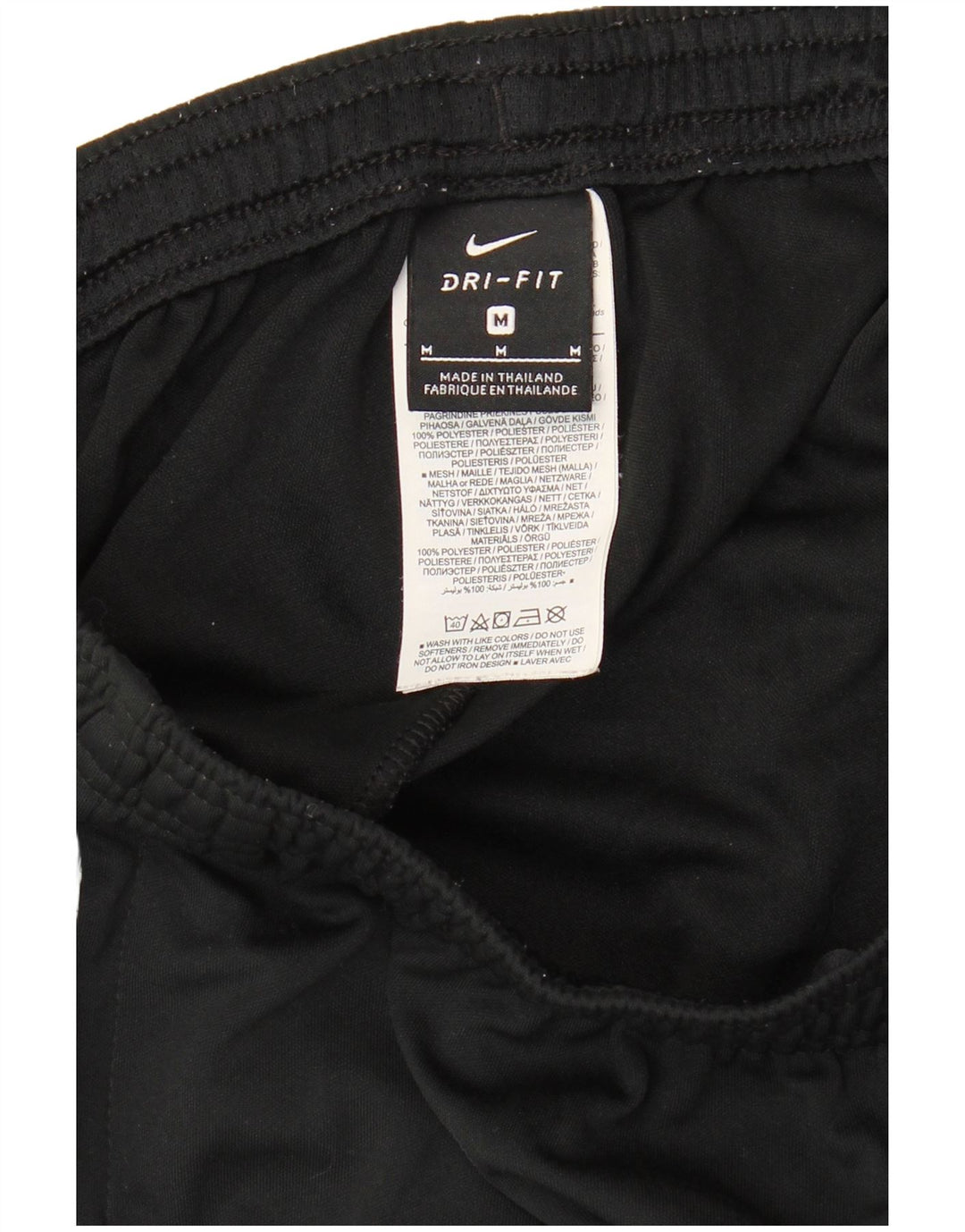 Pantaloni de trening NIKE Dri Fit pentru bărbați, negru mediu, poliester bloc de culoare