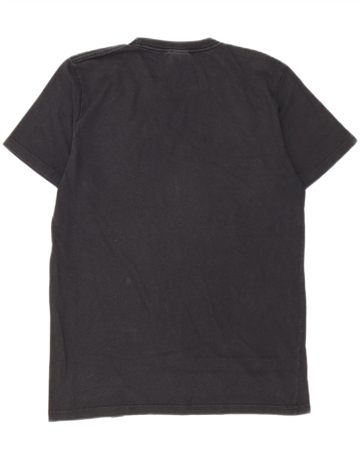 Tricou grafic pentru bărbați Carhartt Top mediu din bumbac negru