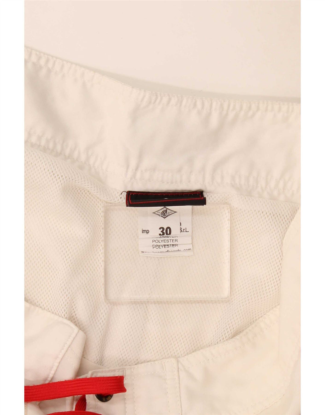 Sort de înot grafic pentru bărbați Bear Medium White Colorblock Poliester