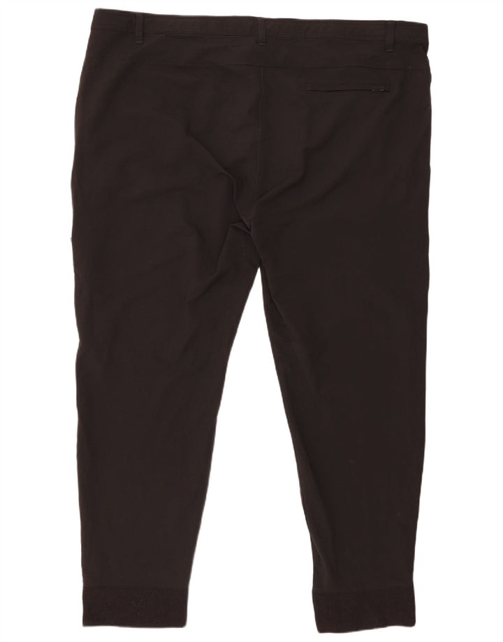 RUSSELL ATHLETIC Pantaloni cargo subțiri pentru femei 2XL W32 L30 poliester negru