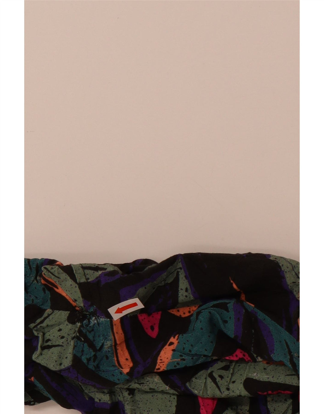 Cămașă cu mânecă scurtă pentru bărbați Pull & Bear XL, viscoză geometrică multicoloră