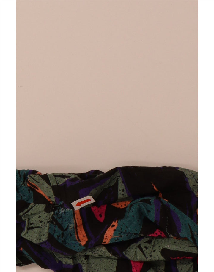 Cămașă cu mânecă scurtă pentru bărbați Pull & Bear XL, viscoză geometrică multicoloră