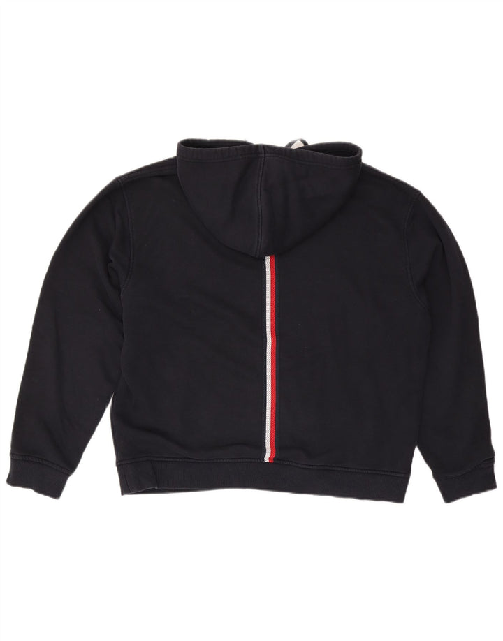 Pulover supradimensionat pentru femei Tommy Hilfiger UK 14 Medium Bleumarin