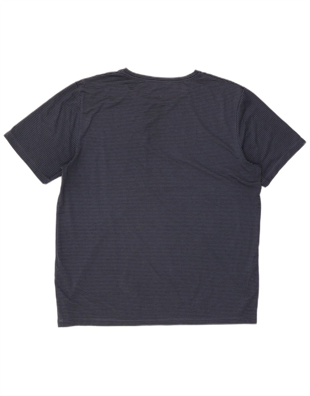 Tricou pentru bărbați Rohan Top mare din poliester cu dungi bleumarin