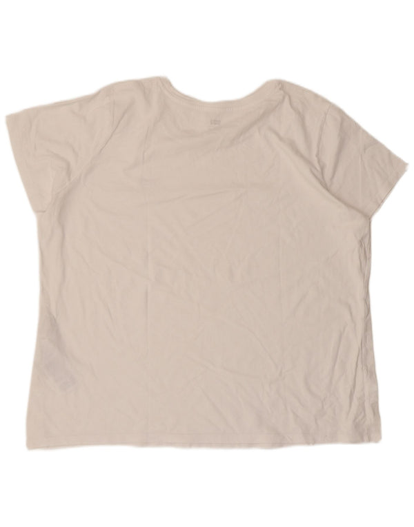 Tricou LEVI'S Perfect Crew pentru femei, UK 20 2XL, bumbac alb