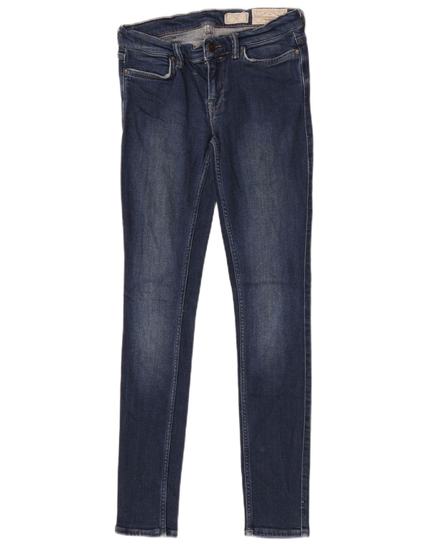 All Saints Blugi skinny Ashby cu talie joasă W27 L30 Albastru