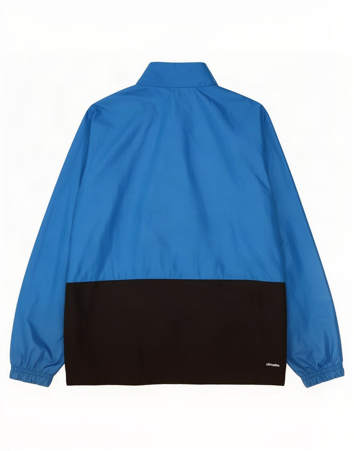 Jachetă de trening pentru băieți Adidas 9-10 ani, albastru, poliester
