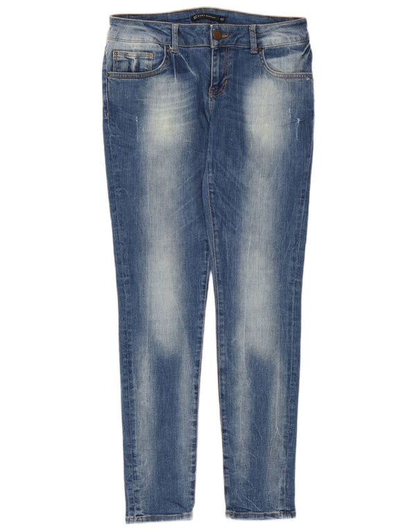 Blugi skinny dama Zara EU 40 Medium W30 L30 Albastru