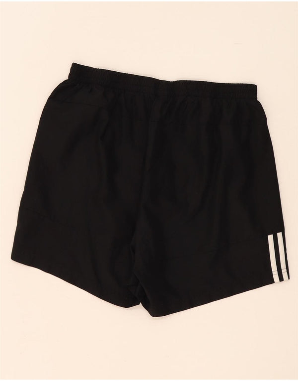 Pantaloni scurți sport Adidas pentru femei UK 14 Medium Black Poliester