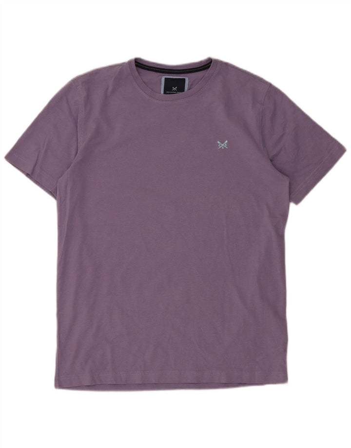CREW CLOTHING Tricou pentru bărbați Top Medium Purple Bumbac