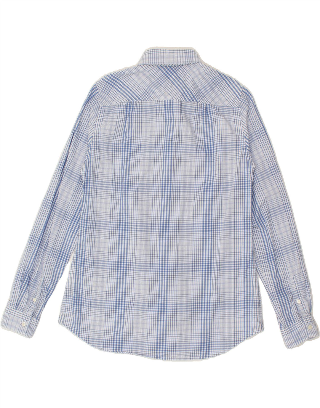 TOMMY HILFIGER Womens Shirt US 8 Medium Blue Check Cotton Vintage Tommy Hilfiger and Second-Hand Tommy Hilfiger from Messina Hembry 