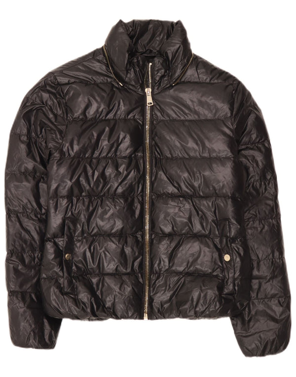 Jachetă căptușită pentru femei Zara UK 14 Large Black