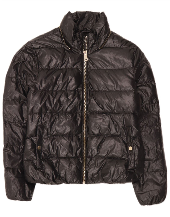 Jachetă căptușită pentru femei Zara UK 14 Large Black