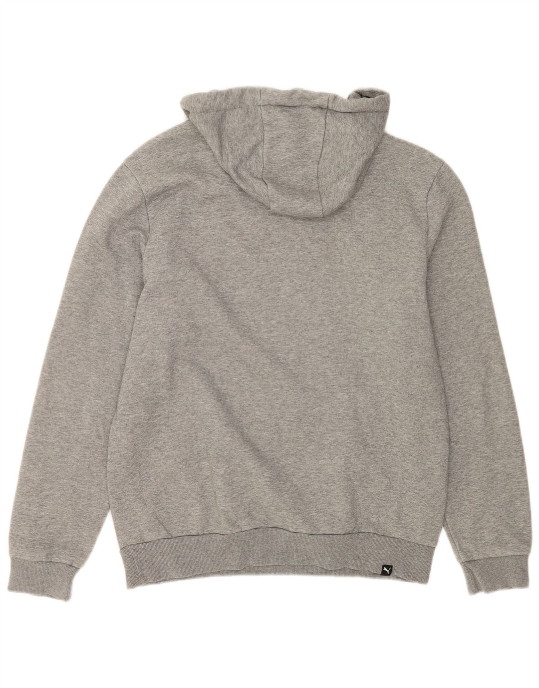Pulover pentru bărbați Puma Graphic Hoodie, bumbac cu pete, gri mediu