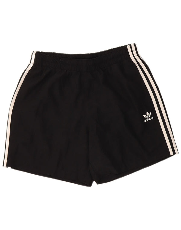Pantaloni scurți sport pentru bărbați Adidas, poliester mediu negru