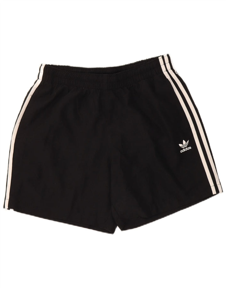 Pantaloni scurți sport pentru bărbați Adidas, poliester mediu negru
