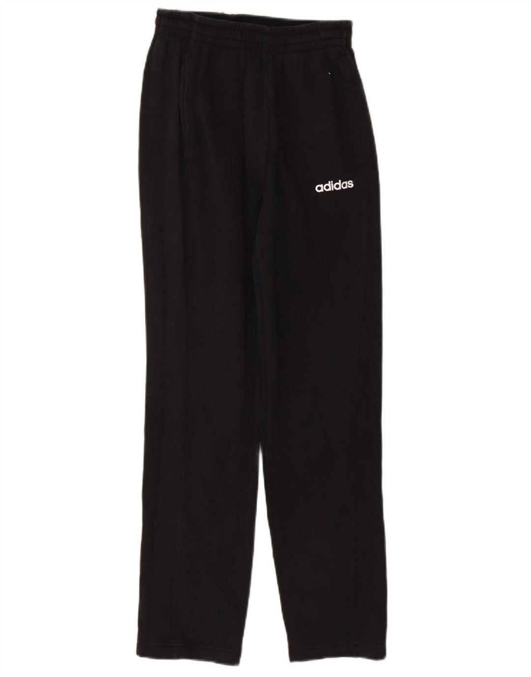 Pantaloni de trening ADIDAS pentru femei UK 8 mic bumbac negru