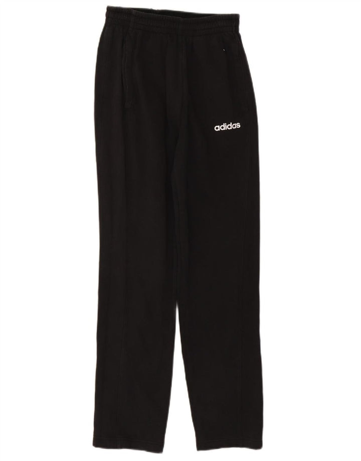 Pantaloni de trening ADIDAS pentru femei UK 8 mic bumbac negru