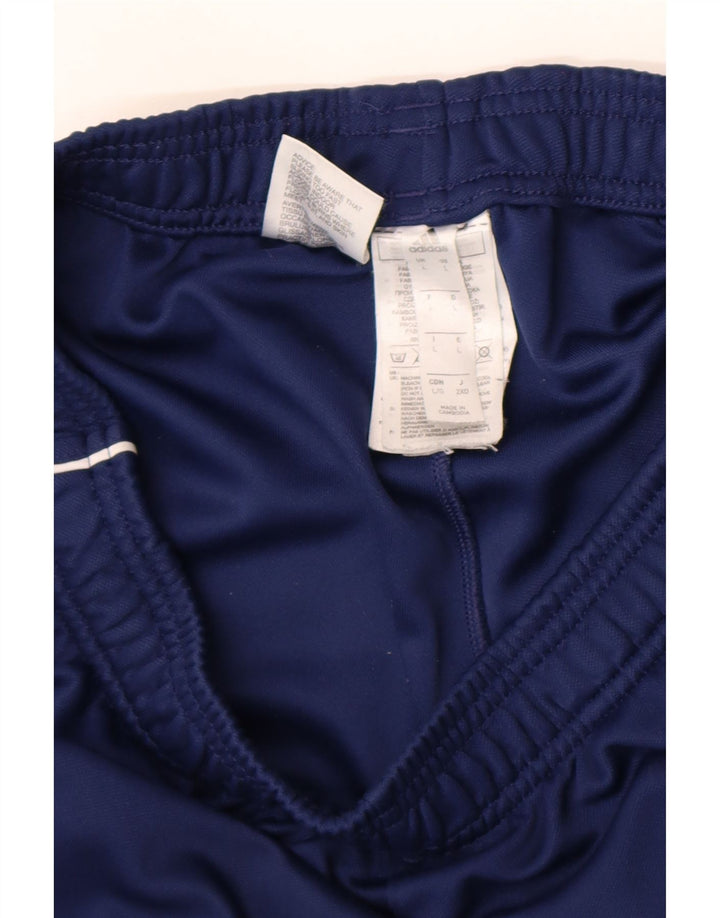 Pantaloni de trening Adidas pentru bărbați, mari, albastru, poliester