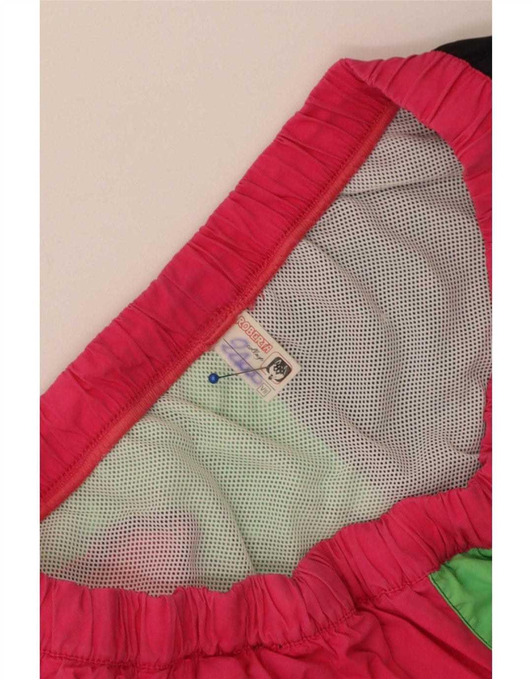Pantaloni scurți de înot vintage pentru femei UK 14, medii, multicolori