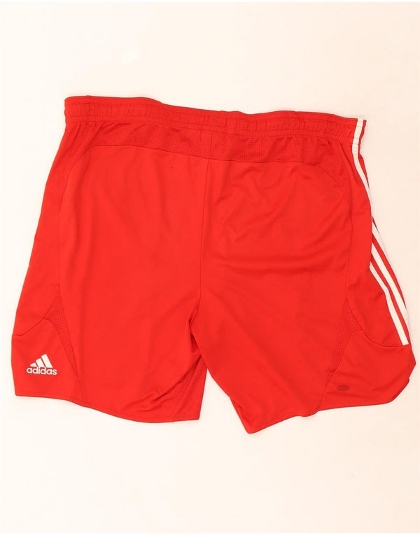 Pantaloni scurți sport pentru bărbați Adidas Hamburg SV 2XL poliester roșu