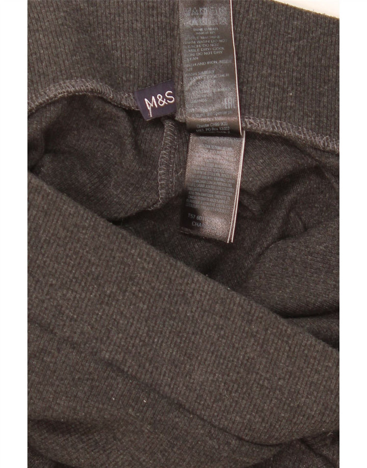 Pantaloni de trening pentru femei Marks & Spencer UK 16 Poliester gri mare