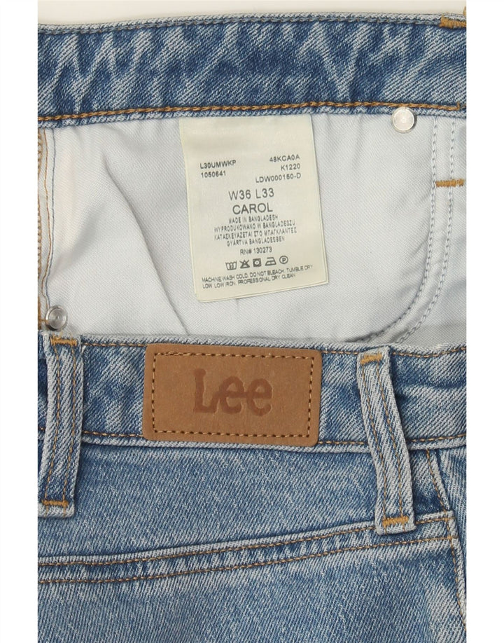 LEE Womens Carol Straight Jeans W36 L27 Blue Cotton Vintage Lee and Second-Hand Lee from Messina Hembry 