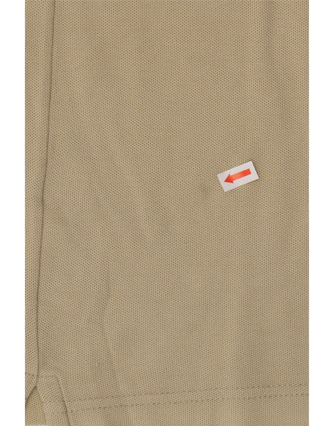 FILA Mens Polo Shirt IT 48 Medium Beige Cotton Vintage Fila and Second-Hand Fila from Messina Hembry 