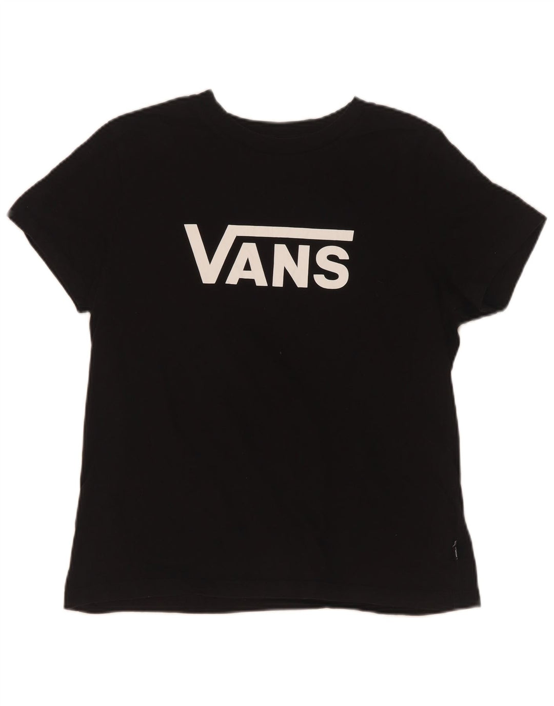 Tricou grafic Vans pentru femei Top UK 12 Medium Black Bumbac