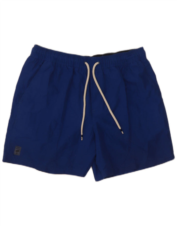 Pantaloni scurți de înot pentru bărbați Marks & Spencer, poliester albastru mediu