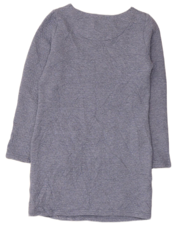 Joules Rochie schimbătoare cu mânecă lungă pentru femei UK 8 Small Blue Poliester