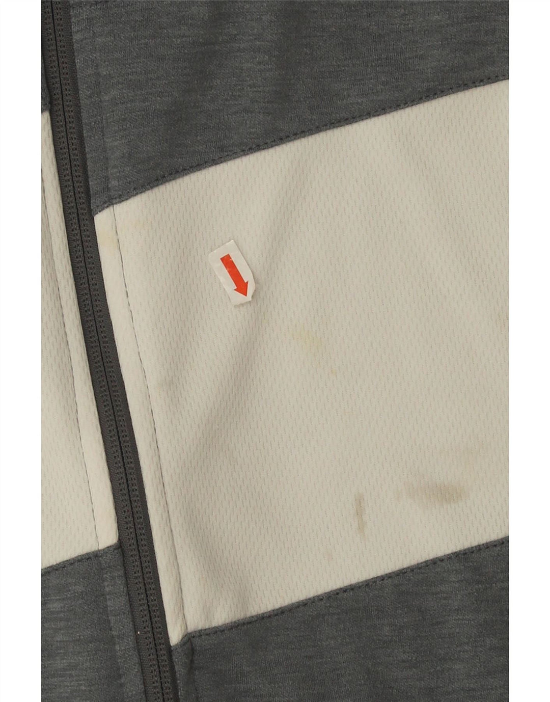 Jachetă de top pentru trening Nike Dri Fit pentru bărbați, mare, gri, poliester color bloc