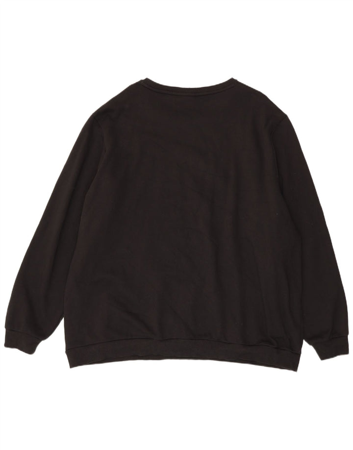 Pulover grafic pentru bărbați Puma, 4XL, bumbac negru