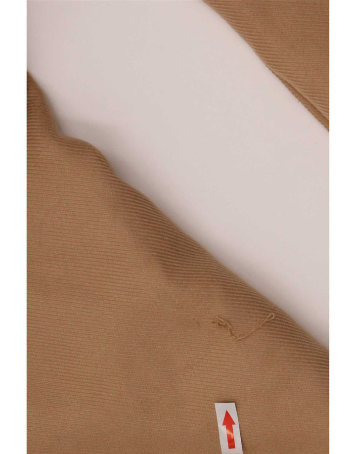 Palton dublu pentru femei Zara UK 10, mic, bej, poliester