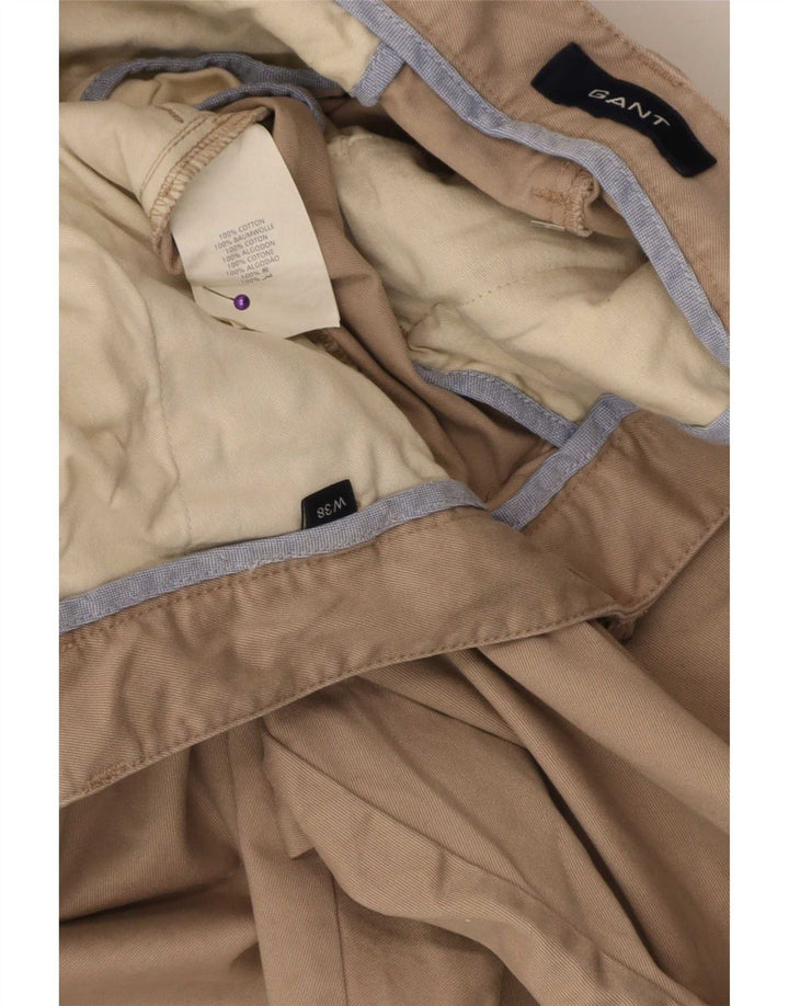 Pantaloni scurti chino pentru bărbați Gant W38 XL, bumbac bej