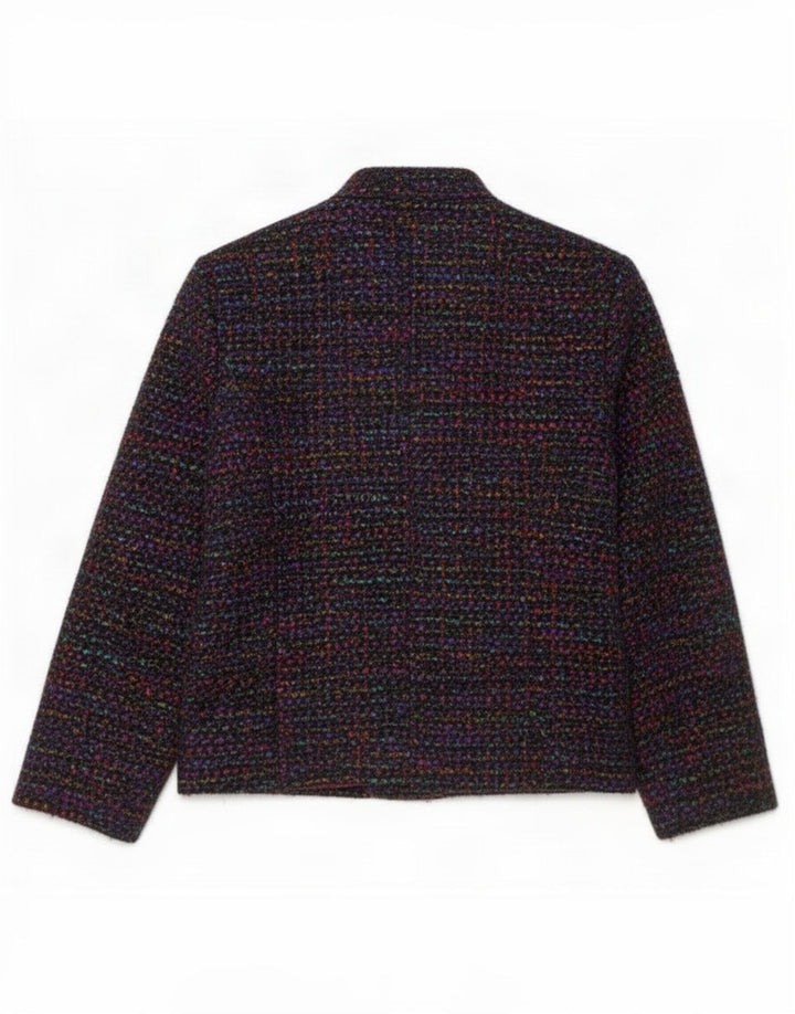 Blazer Weinberg pentru femei cu 5 nasturi, UK 10, mic multicolor, pete