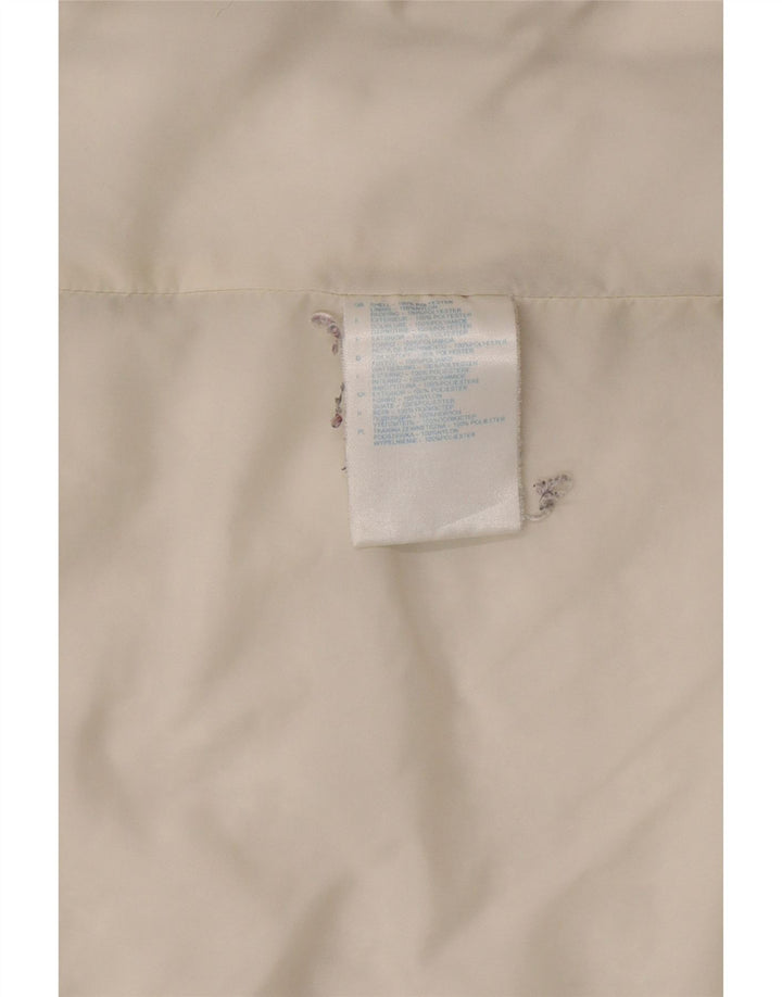 Jachetă Windbreaker pentru femei Reebok UK 16, mare, alb, poliester Sport