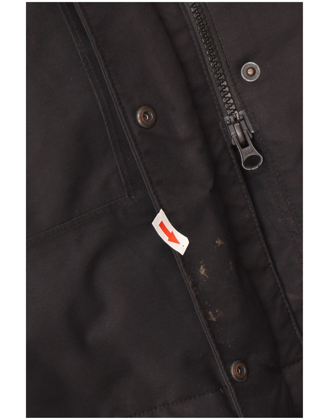 Palton căptușit pentru femei The North Face UK 10 Small Black Bumbac