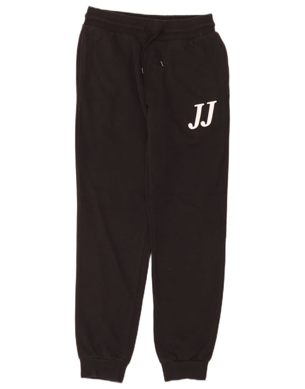 Jack & Jones Pantaloni de trening grafic pentru bărbați Pantaloni de jogging XS Bumbac negru