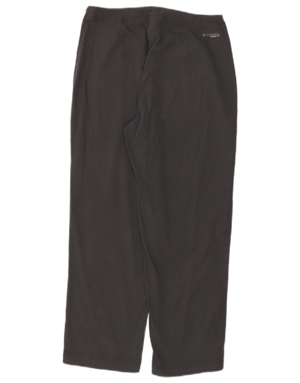 Pantaloni drepti pentru femei Columbia US 6 Medium W26 Nylon gri