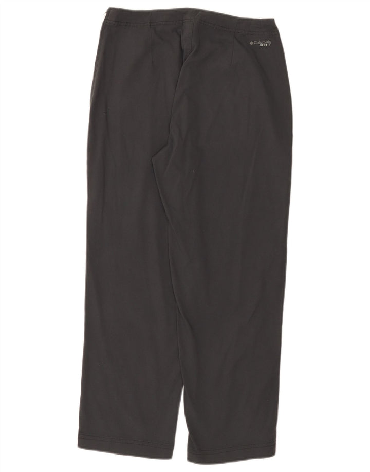 Pantaloni drepti pentru femei Columbia US 6 Medium W26 Nylon gri