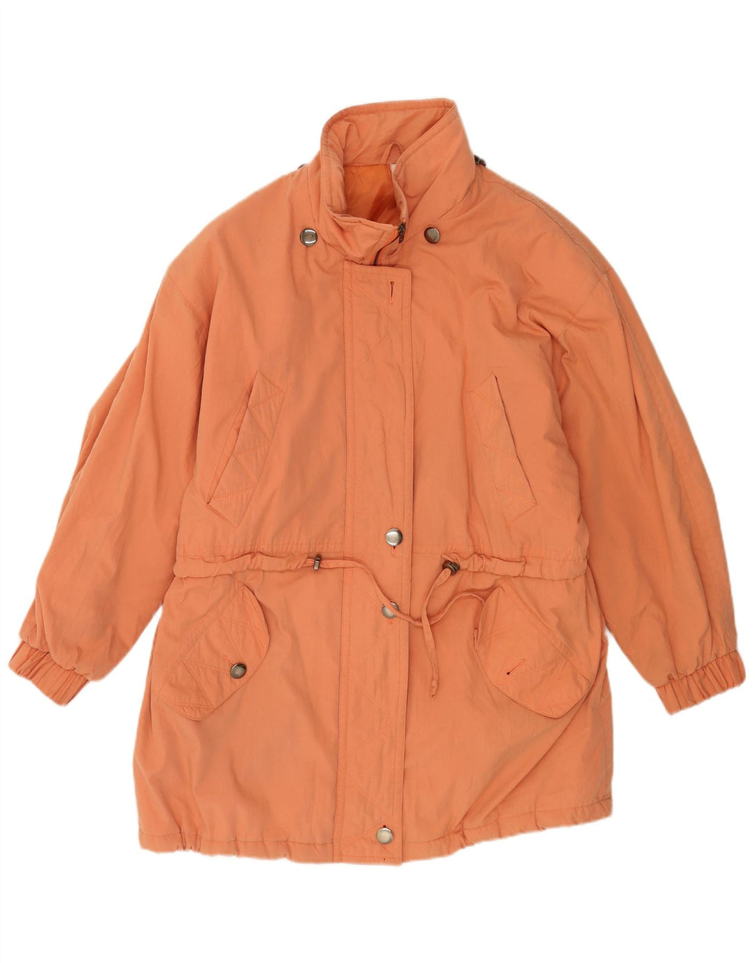 Jachetă Parka Vintage pentru femei UK 18 XL Portocaliu