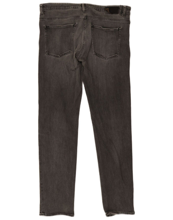 Blugi slim pentru bărbați Hugo Boss W38 L34 bumbac gri