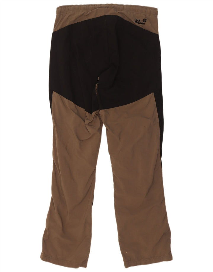 Pantaloni de drumeție pentru bărbați Jack Wolfskin Medium W32 L33 Brown Colorblock