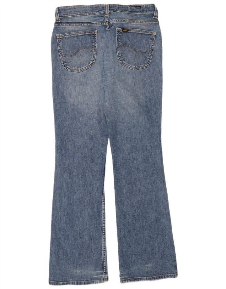 Blugi pentru femei Desoto Bootcut Lee W33 L33 Bumbac albastru