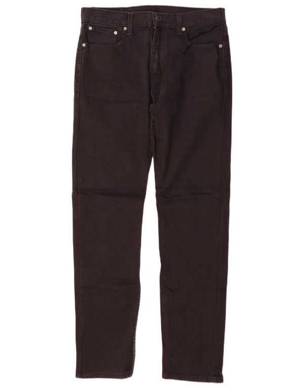 Blugi conici pentru bărbați Levi's 502 W33 L34 bumbac negru