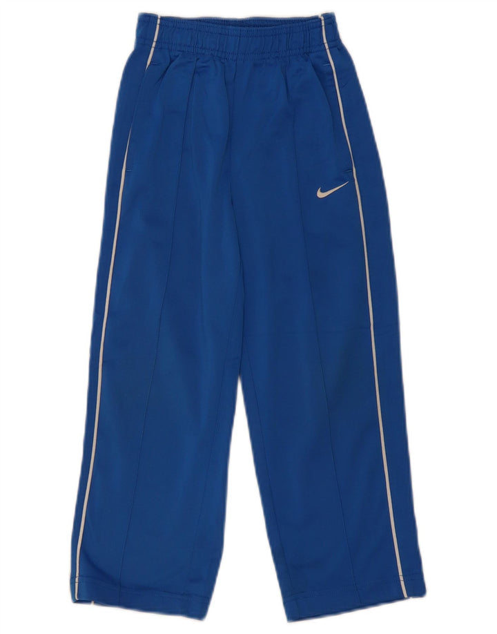 Pantaloni de trening Nike pentru baieti 4-5 ani poliester albastru