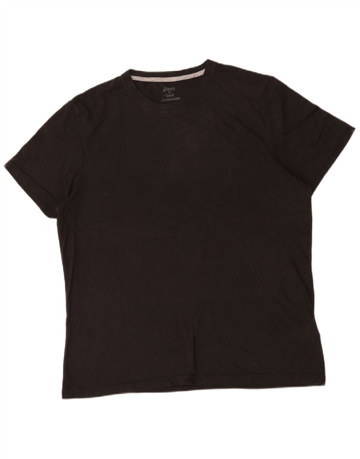 Tricou pentru bărbați Asics Top 2XL bumbac negru