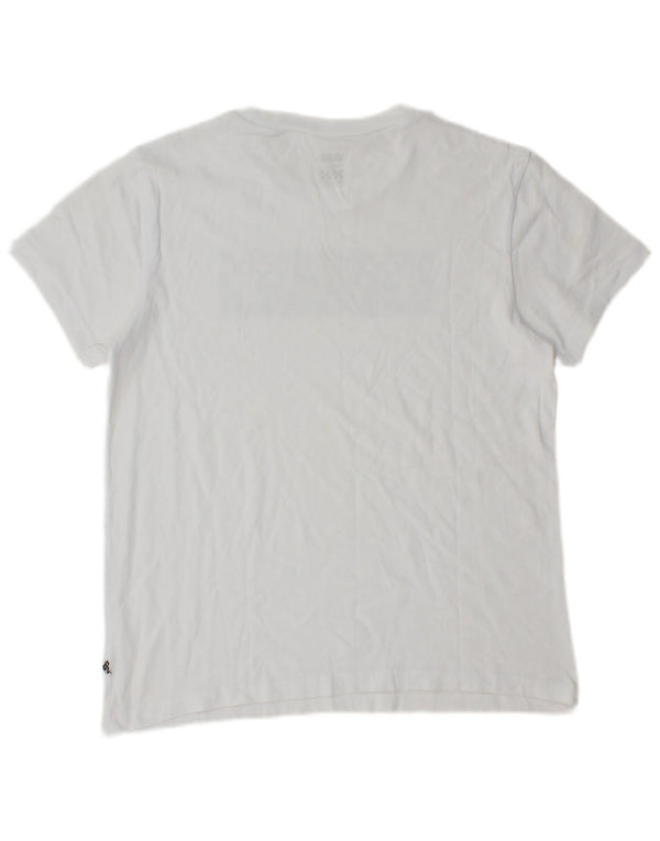 Vans Womens Graphic T-Shirt Top UK 10 Small White