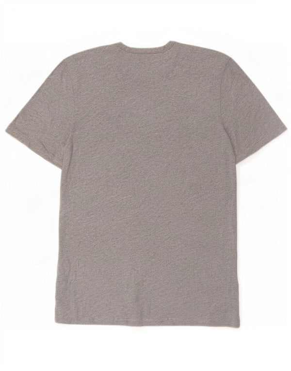 Tricou pentru bărbați Hugo Boss Top din bumbac gri mediu